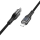 Купити Кабель USB Hoco U115 Transparent PD20W With Display Type-C to Lightning 1.2m Чорний