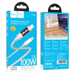 Купить USB Hoco U126 100W Type-C to Type-C 1.2m, 2