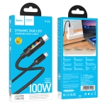 Купить USB Hoco U126 100W Type-C to Type-C 1.2m, 3