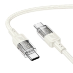 Купити Кабель USB Hoco U129 60W Type-C to Type-C 1.2m, 4