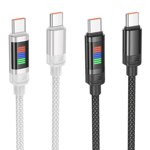 Купить USB Hoco U126 100W Type-C to Type-C 1.2m, 6