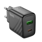 Купити Мережевий Зарядний Пристрій Hoco CS23A 1USB/1USB-C PD/QC 30W, 3