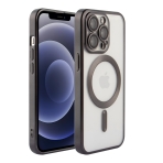 Купить Чехол TPU Metallic Chrome Full Camera with Magsafe для iPhone 12 Pro Max, 2