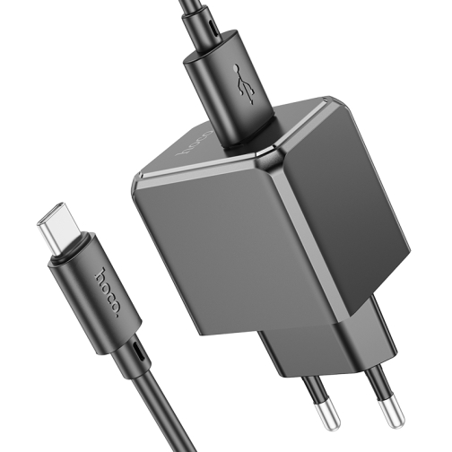 Купити Мережевий Зарядний Пристрій Hoco CS11A 1USB 2.1A+USB to Type-C, 7