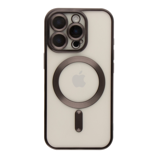 Купить Чехол TPU Metallic Chrome Full Camera with Magsafe для iPhone 12 Pro Max, 4