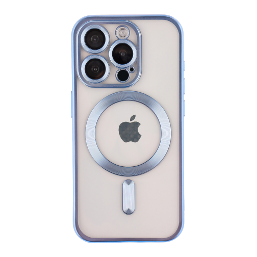 Чохол TPU Metallic Chrome Full Camera with Magsafe для iPhone 12 Pro Max превью 5