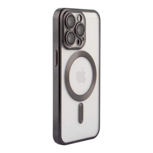 Купить Чехол TPU Metallic Chrome Full Camera with Magsafe для iPhone 12 Pro Max, 12