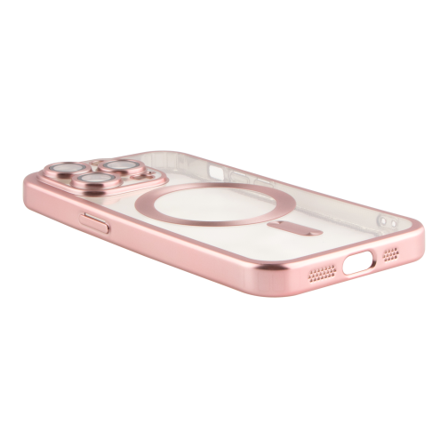 Чохол TPU Metallic Chrome Full Camera with Magsafe для iPhone 14 Pro превью 14