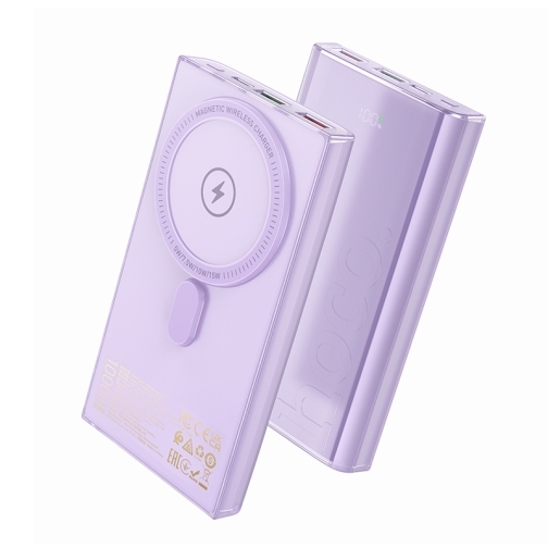Купити Універсальна Мобільна Батарея Power Bank Hoco Q22 Taurus 22.5W+PD20W magnetic digital display 10000mAh, 4