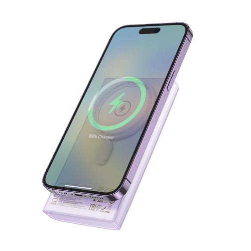 Купити Універсальна Мобільна Батарея Power Bank Hoco Q22 Taurus 22.5W+PD20W magnetic digital display 10000mAh, 8