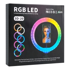 Купити Лампа RGB Crystal 3D-20 20cm