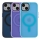 Купить Чехол TPU+PC Space Magnetic Color with Magsafe для iPhone 15