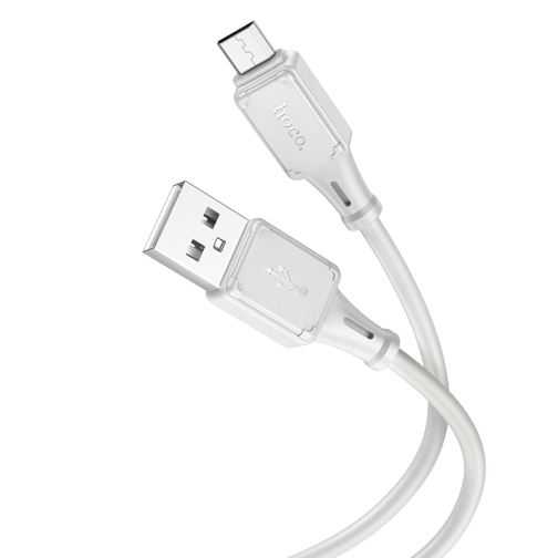 Купити Кабель USB Hoco X101 Assistant Silicone Micro 2.4A 30шт., 4
