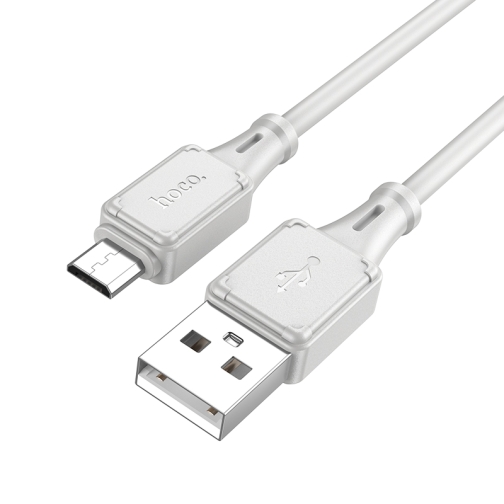 Купити Кабель USB Hoco X101 Assistant Silicone Micro 2.4A 30шт., 8