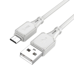 Купити Кабель USB Hoco X101 Assistant Silicone Micro 2.4A 30шт., 8