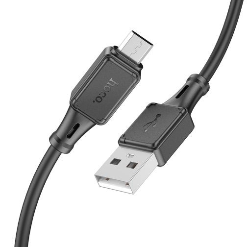Купити Кабель USB Hoco X101 Assistant Silicone Micro 2.4A 30шт., 9