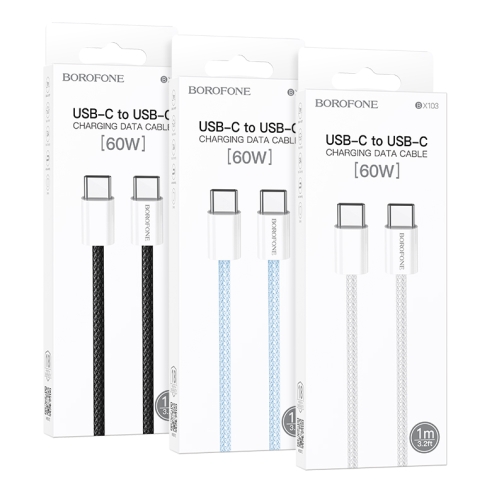 Купить USB Borofone BX103 Original 60W Type-C to Type-C