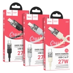 Купить USB Hoco U129 PD27W Type-C to Lightning 1.2m