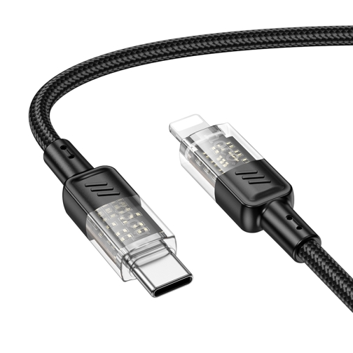 Купить USB Hoco U129 PD27W Type-C to Lightning 1.2m, 4