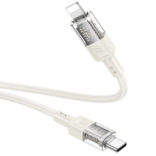Купить USB Hoco U129 PD27W Type-C to Lightning 1.2m, 7