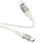 Купить USB Hoco U129 PD27W Type-C to Lightning 1.2m, 7