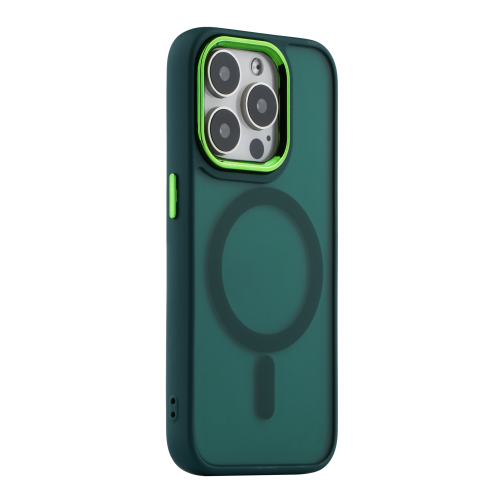 Чохол TPU+PC Space Magnetic Color with Magsafe для iPhone 15 Pro превью 21