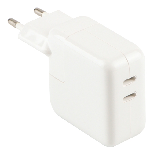 Купити Мережевий Зарядний Пристрій For IP 2USB-C PD25W+PD25W Total 50W 1:1
