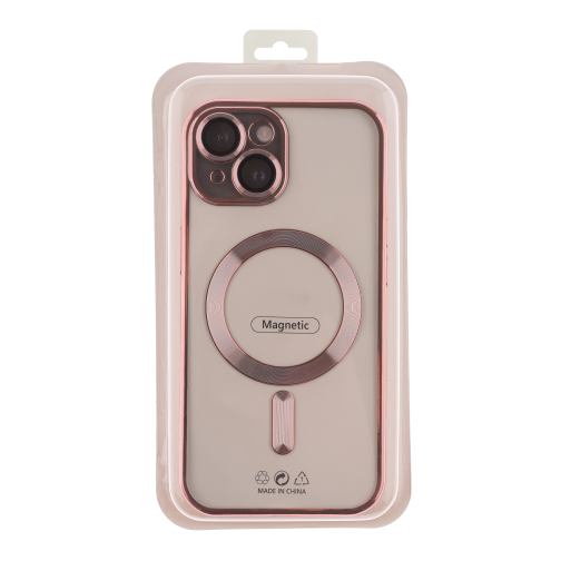 Чохол TPU Metallic Full Camera with Magsafe для iPhone 14 превью 3