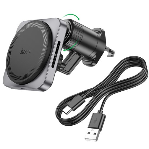 Купити Автотримач Hoco HW15 Speed Magnetic Wireless 15W, 4