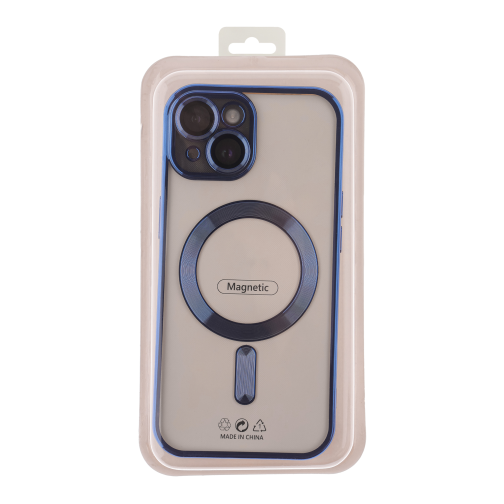 Чохол TPU Metallic Full Camera with Magsafe для iPhone 14 превью 7