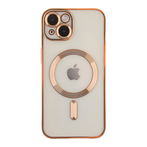 Чохол TPU Metallic Full Camera with Magsafe для iPhone 14 превью 13