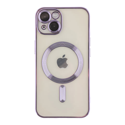 Чохол TPU Metallic Full Camera with Magsafe для iPhone 14 превью 20