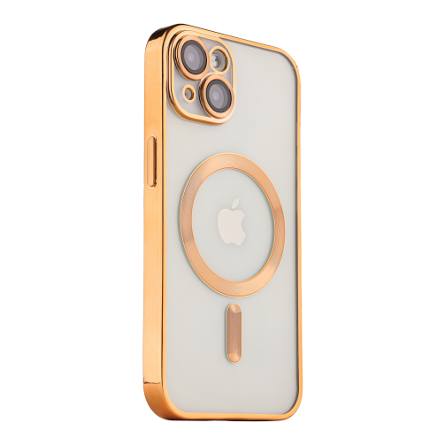 Чохол TPU Metallic Full Camera with Magsafe для iPhone 14 превью 21