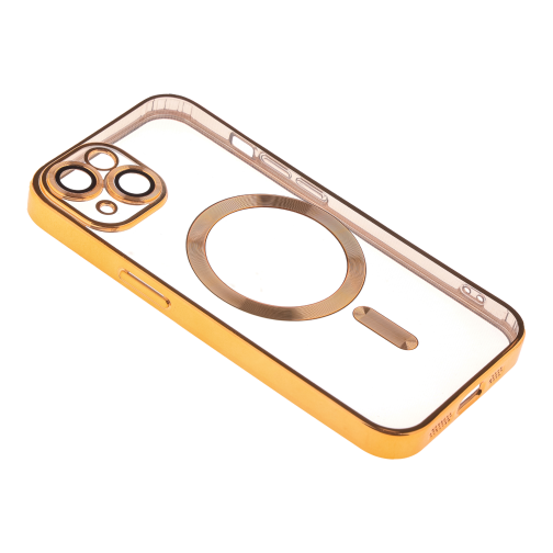 Чохол TPU Metallic Full Camera with Magsafe для iPhone 14 превью 23