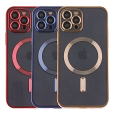 Купити Чохол TPU Metallic Full Camera with Magsafe для iPhone 12 Pro