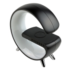 Купити Бездротовий Зарядний Пристрій з с RGB Light/Alarm Clock/Desk Lamp 15W