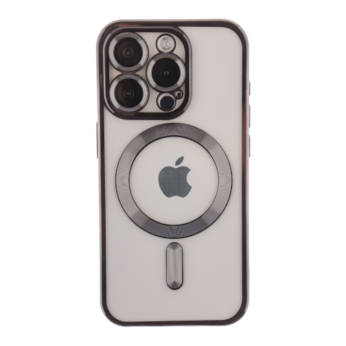 Чохол TPU Metallic Full Camera with Magsafe для iPhone 12 Pro превью 12
