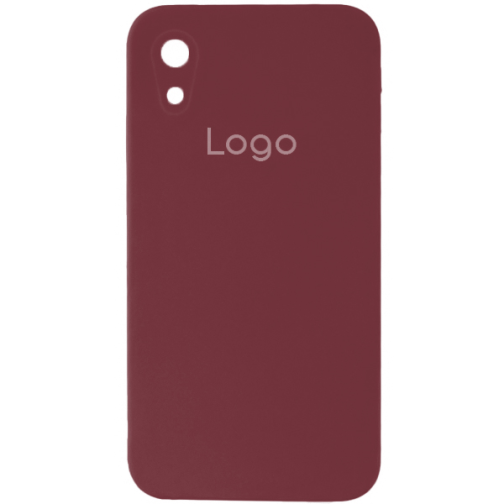 Чохол Silicone Case Square Full Camera для iPhone Xr превью 15