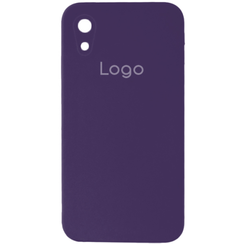 Чохол Silicone Case Square Full Camera для iPhone Xr превью 16