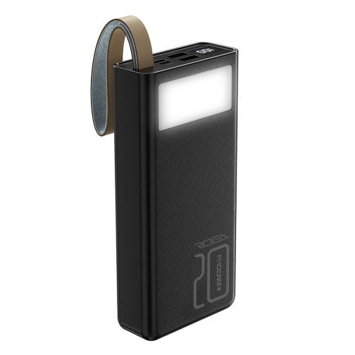 Купити Універсальна Мобільна Батарея Power Bank Ridea RP-D20L+ Phoenix20+ PD/QC 3.0 20W  digital display + lamp 20000 mAh
