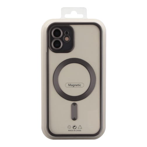 Чохол TPU Metallic Chrome Full Camera with Magsafe для iPhone 11 превью 2