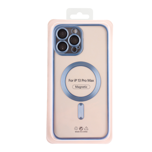 Чохол TPU Metallic Chrome Full Camera with Magsafe для iPhone 13 Pro Max превью 3
