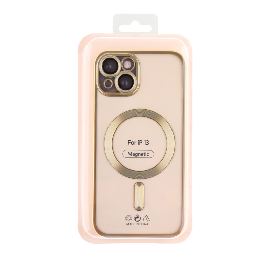 Чохол TPU Metallic Chrome Full Camera with Magsafe для iPhone 13 превью 3