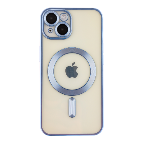 Чохол TPU Metallic Chrome Full Camera with Magsafe для iPhone 14 превью 5