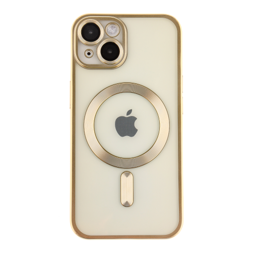 Чохол TPU Metallic Chrome Full Camera with Magsafe для iPhone 14 превью 6