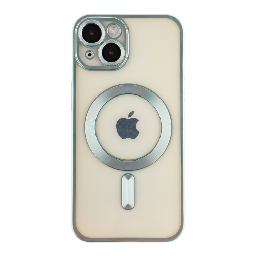 Чохол TPU Metallic Chrome Full Camera with Magsafe для iPhone 13 превью 7