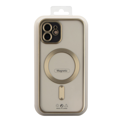 Чохол TPU Metallic Chrome Full Camera with Magsafe для iPhone 11 превью 9