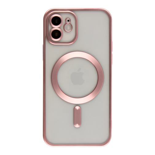 Чохол TPU Metallic Chrome Full Camera with Magsafe для iPhone 11 превью 14