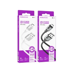 Купити Кабель USB Borofone BX101 Creator Micro 2.4A Купити Кабель USB Borofone BX101 Creator Micro 2.4A