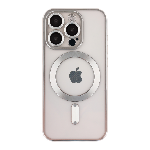 Чохол TPU Metallic Chrome Full Camera with Magsafe для iPhone 15 Pro превью 9